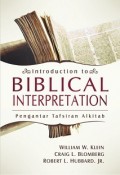Introduction to Biblical Interpretation 1: Pengantar Tafsiran Alkitab
