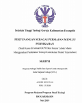 Pertunangan Sebagai Persiapan Menuju Pernikahan ( Studi Kasusdi Jemaat GKPI Eben Heazer Lubak Manis Menggunakan Pendekatan Teologi Kontekstual Model Terjemahahan)