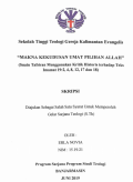 Makna Kekudusan Umat Pilihan Allah (Suatu Tafsiran Menggunakan Kritik Historis Terhadap Teks)
