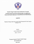 Dakwah Islam Dan Penginjilan Kristen Dalam Masyarakat Majemuk Di Indonesia