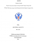 Program Pengembangan Pendidikan Agama Kristen Untuk Sekolah Hari Minggu (Studi Kasus Pengelolaan Materi Dan Penggunaan Metode Pembelajaran Pada Murid Kelas Besar, Usia 7-12 Tahun Di Jemaat GKE Hampatung)
