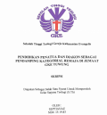 Pendidikan Penatua Dan Diakon Sebagai Pendamping Kategorial Remaja Di Jemaat GKE Tuwung